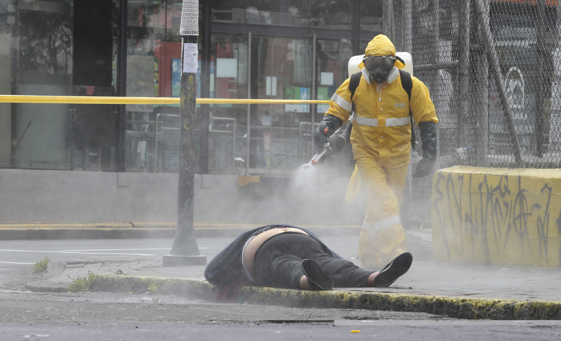 APTOPIX Virus Outbreak Ecuador